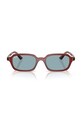 Ray-Ban ochelari de soare 0RB4455 burgundia AA00