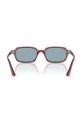 Ray-Ban ochelari de soare burgundia 0RB4455