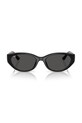 Slnečné okuliare Ray-Ban 0RB4457D čierna AA00