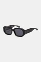 AllSaints ochelari de soare Joanie geometric negru ALS5013