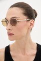 Akcesoria Bottega Veneta okulary przeciwsłoneczne BV1396S srebrny