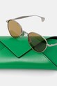 Bottega Veneta ochelari de soare BV1396S argintiu