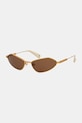 Солнцезащитные очки Jacquemus BAMBINO геометрические золотой JAC68C1SUN