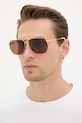 Jacquemus okulary przeciwsłoneczne AVIADOR JAC67C1SUN złoty AA00