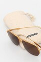 Sluneční brýle Jacquemus AVIADOR zlatá JAC67C1SUN