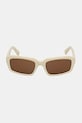 Jacquemus okulary przeciwsłoneczne MARINO beżowy JAC64C3SUN