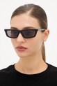 Accesorii Jacquemus ochelari de soare TRAPEZI JAC136C1SUN negru