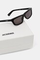 Jacquemus okulary przeciwsłoneczne TRAPEZI JAC136C1SUN czarny