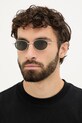 Alexander McQueen ochelari de soare AM0523S argintiu AA00