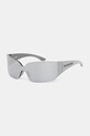 Balenciaga okulary przeciwsłoneczne lustrzana srebrny BB0421S