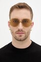 Bottega Veneta okulary przeciwsłoneczne BV1436S złoty AA00
