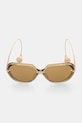 Сонцезахисні окуляри Bottega Veneta золотий BV1436S
