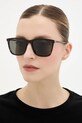 Akcesoria Saint Laurent okulary przeciwsłoneczne SL.851 brązowy