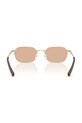 Armani Exchange okulary przeciwsłoneczne złoty 0AX2056S