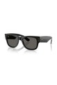 Ray-Ban okulary przeciwsłoneczne prostokątne czarny 0RB0840S.6826J5