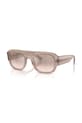 Ray-Ban okulary przeciwsłoneczne lustrzana beżowy 0RB2218.67278Z