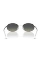 Ray-Ban okulary przeciwsłoneczne srebrny 0RB3767