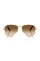 Ray-Ban okulary przeciwsłoneczne 0RB3925 złoty AA00