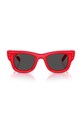 Ray-Ban okulary przeciwsłoneczne 0RB4940 czerwony AA00