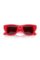 Ray-Ban okulary przeciwsłoneczne 0RB4940 czerwony
