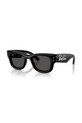 Ray-Ban okulary przeciwsłoneczne prostokątne czarny 0RB4940B