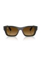 Ray-Ban okulary przeciwsłoneczne 0RB7683S czarny AA00