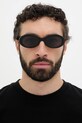 Off-White ochelari de soare rotunzi OERI13G.551007 negru