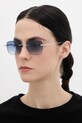 Akcesoria Tom Ford okulary przeciwsłoneczne FT1354.5416W srebrny