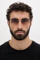 Akcesoria Tom Ford okulary przeciwsłoneczne FT1354.5428Z złoty