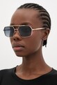 Akcesoria Moschino okulary przeciwsłoneczne pilotki MOS210/S złoty
