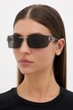 Balenciaga ochelari de soare BB0485SA argintiu AA00