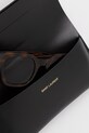 Akcesoria Saint Laurent okulary przeciwsłoneczne kwadratowe SL.M157 brązowy