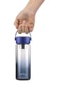 Vialli Design butelka z zaparzaczem Fuori 350 ml 30183 granatowy