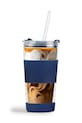 Termohrnček so slamkou Vialli Design Fuori 600 ml 30381 viacfarebná