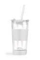 Термокружка з соломинкою Vialli Design Fuori 600 ml барвистий 30404