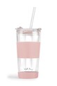 Чаша със слама Vialli Design Fuori 600 ml многоцветен 30411