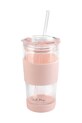 Лайфстайл Чаша със слама Vialli Design Fuori 600 ml 30411 многоцветен