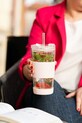 Чаша със слама Vialli Design Fuori 600 ml 30411