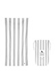 Rýchloschnúci plážový uterák Dock & Bay 200x90 cm sivá TOWLB.CAB.XL.LTGRY.R