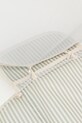 Lifestyle Plážové lehátko se stříškou SunnyLife La Palma Sage Stripe S51SSHCR zelená