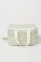 SunnyLife geantă termică La Palma Sage Stripe 18,7 L verde S51NCBWS