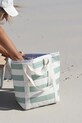 SunnyLife geantă termică La Palma Sage Stripe 23 L S51NCTWS verde