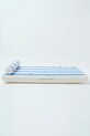 Madrac na napuhavanje za plivanje SunnyLife Luxe Lilo Blue Stripes plava S3EXLLBU