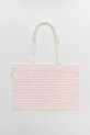 Torba za plažu SunnyLife Strawberry Sunshine Pink Stripe S51KCBPK roza AA00