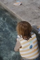 SunnyLife vestă de înot pentru copii Sammy the Seagull Mustard Stripe 3-6 years S51VVMS4