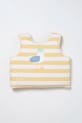 SunnyLife vestă de înot pentru copii Sammy the Seagull Mustard Stripe 3-6 years S51VVMS4 galben AA00