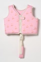 Prsluk za plivanje za djecu SunnyLife Cotton Candy Cherry 2-3 years roza S51VVPK2