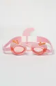 SunnyLife ochelari înot pentru copii Cotton Candy Cherry roz S51KSGPK