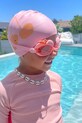 Detské plavecké okuliare SunnyLife Cotton Candy Cherry S51KSGPK