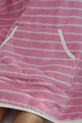 Дитячий рушник з капюшоном SunnyLife Cotton Candy Pink Stripe S51KHTPK